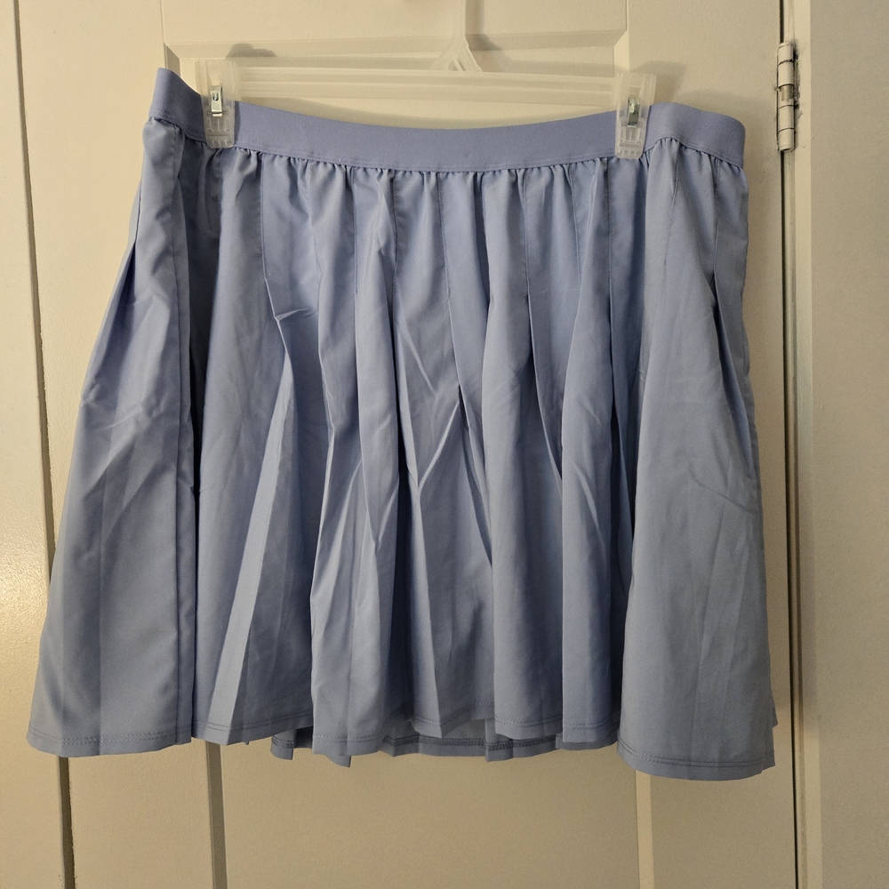Penningtons ActiveZone Sky Blue Pleated Skort